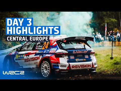 WRC2 Day 3 Highlights | WRC Central European Rally 2025
