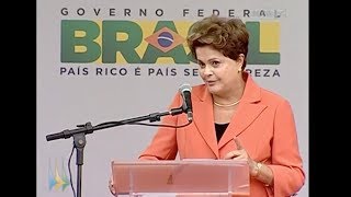 Dilma responde xingamentos puxados da área VIP na abertura da Copa