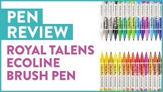 Royal Talent Ecolines | Brush Pen Review