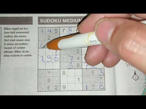 The only way to solve this Medium Sudoku is by doing it (with a PDF file) 08-21-2019 part 2 of 3