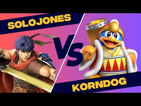 SoloJones (Ike) vs KornDog (King Dedede) - Smash The Cave #53 | Winners Finals