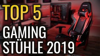 ✅ DIE 5 BESTEN GAMING STÜHLE - Gaming Stuhl Vergleich aus Test 2019 - Günstig kaufen Siehe VideoInfo