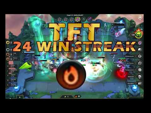TFT PERFECT GAME - 24 win streak!