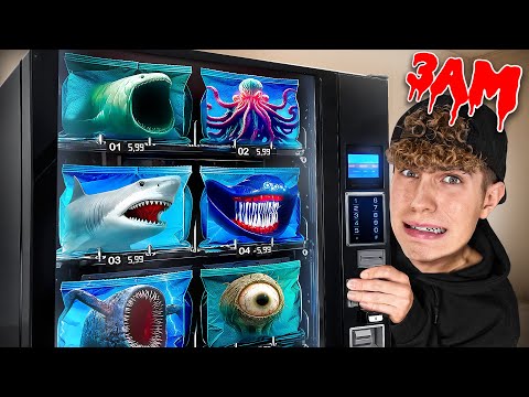 DO NOT OPEN MYSTERY BLOOP SEA EATER EL GRAN MAJA VENDING MACHINE PACKS at 3AM!!