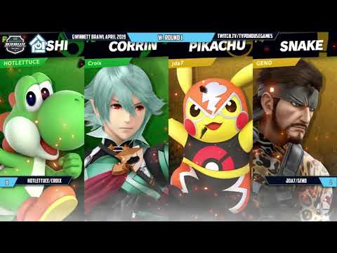 Gwinnett Brawl April 2019 - HotLettuce/Croix vs JDA7/Geno - Doubles W. Round 1