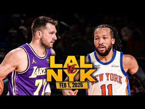 Los Angeles Lakers vs New York Knicks Full Game Highlights | Feb 1, 2026 | FreeDawkins