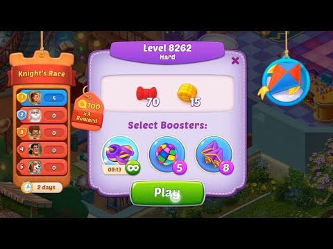 homescapes level 8262 | homescapes hard level