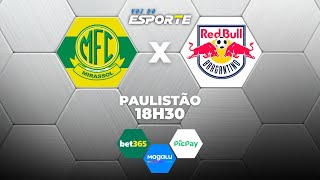 MIRASSOL X BRAGANTINO - AO VIVO | CAMPEONATO PAULISTA – 21/01/2026
