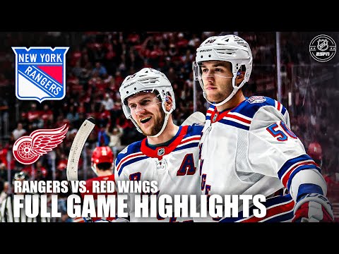 New York Rangers vs. Detroit Red Wings | Full Game Highlights | ESPN NHL