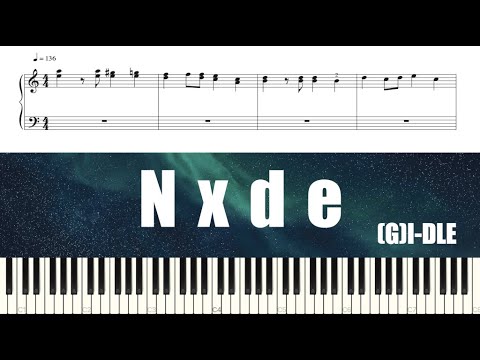 (G)I-DLE - Nxde 楽譜 by Jinnie J