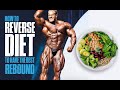 HOW TO REVERSE DIET AFTER A COMPETITION TO HAVE THE BEST REBOUND!
