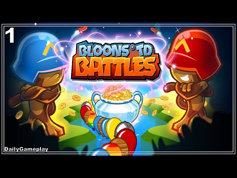 Bloons TD Battles - Gameplay Walkthrough Part 1 (Android, iOS)