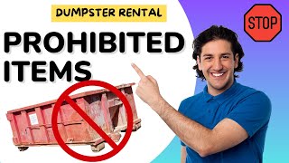 Avoid Mistakes: Items Prohibited in Dumpster Rentals