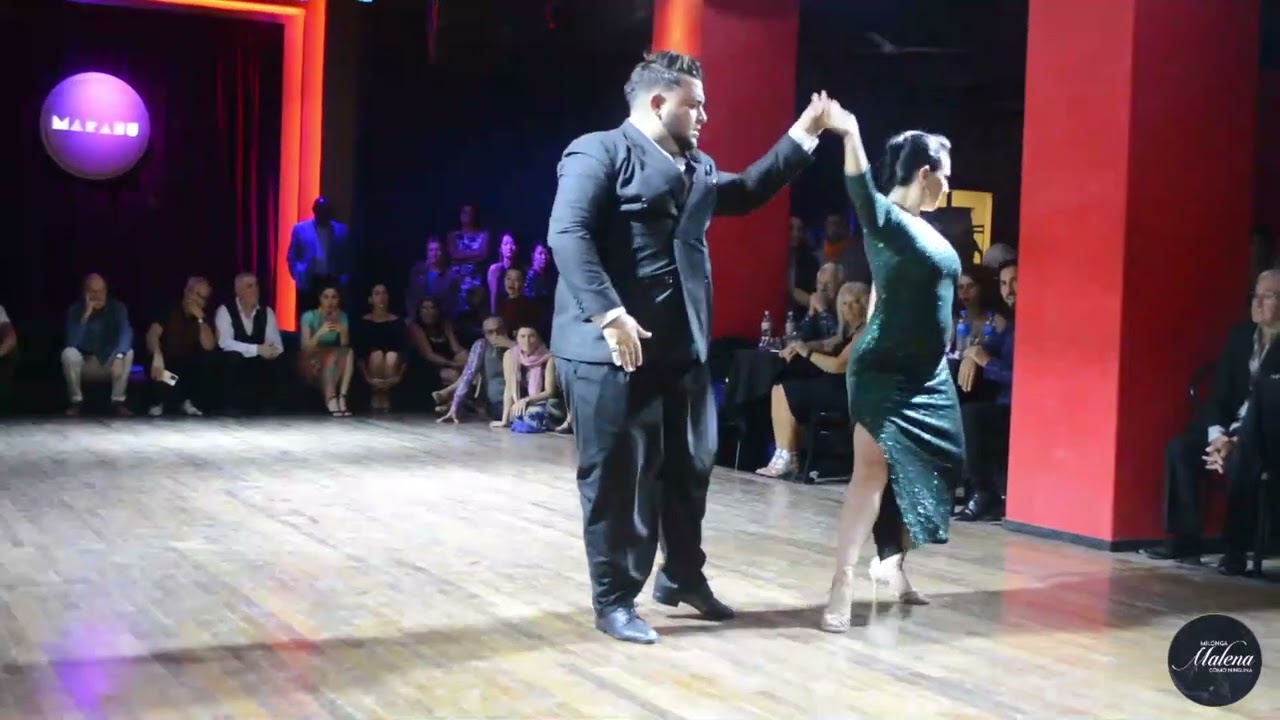 Cynthia Palacios y Sebastián Bolivar en Milonga Malena "𝗖𝗢𝗠𝗢 𝗡𝗜𝗡𝗚𝗨𝗡𝗔"!!! 3/4