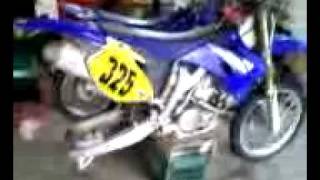 preview picture of video 'ttr 125 vs yz 450f'