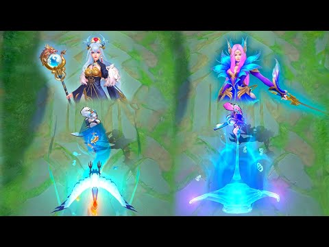 Odette Sage of the Currents VS Mermaid Princess Skin Comparison