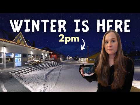 Crazy STORM & Shopping in Longyearbyen ︱ Polar Night on Svalbard