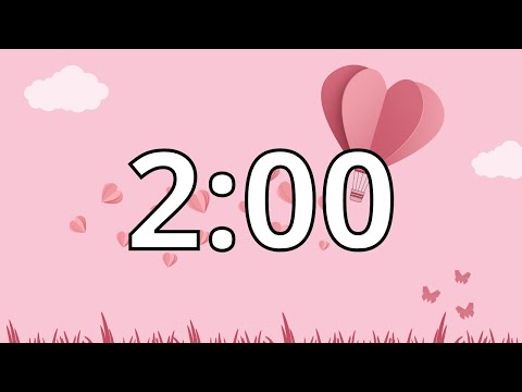 2 Minutes Timer with Music | Valentine's Day Timer