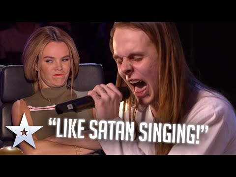 HEAVY METAL VERSION OF ‘LET IT GO’! I Audition I BGT Series 9