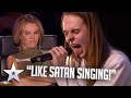 HEAVY METAL VERSION OF LET IT GO I Audition I BGT Series 9