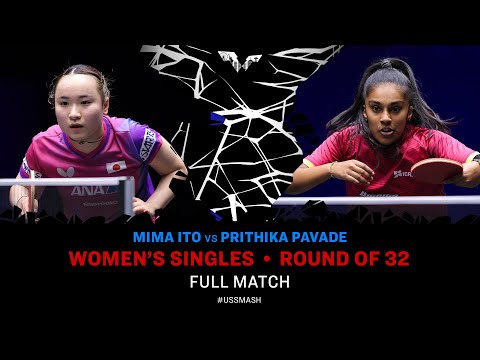 FULL MATCH | Mima Ito vs Prithika Pavade | WS R32 | #USSMASH 2025