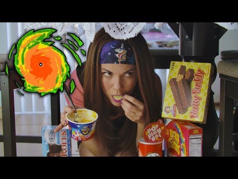 When You Eat All The HURRICANE SNACKS Before The Storm