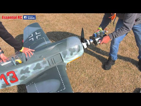 THAT SOUND !!! FOCKE WULF FW-190 | TOP RC GIANT SCALE | MOKI RADIAL ENGINE