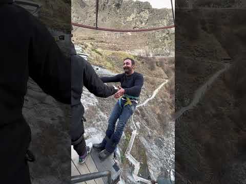 Bungy Jumping at the worlds first commercial bungy, Queenstown #nz