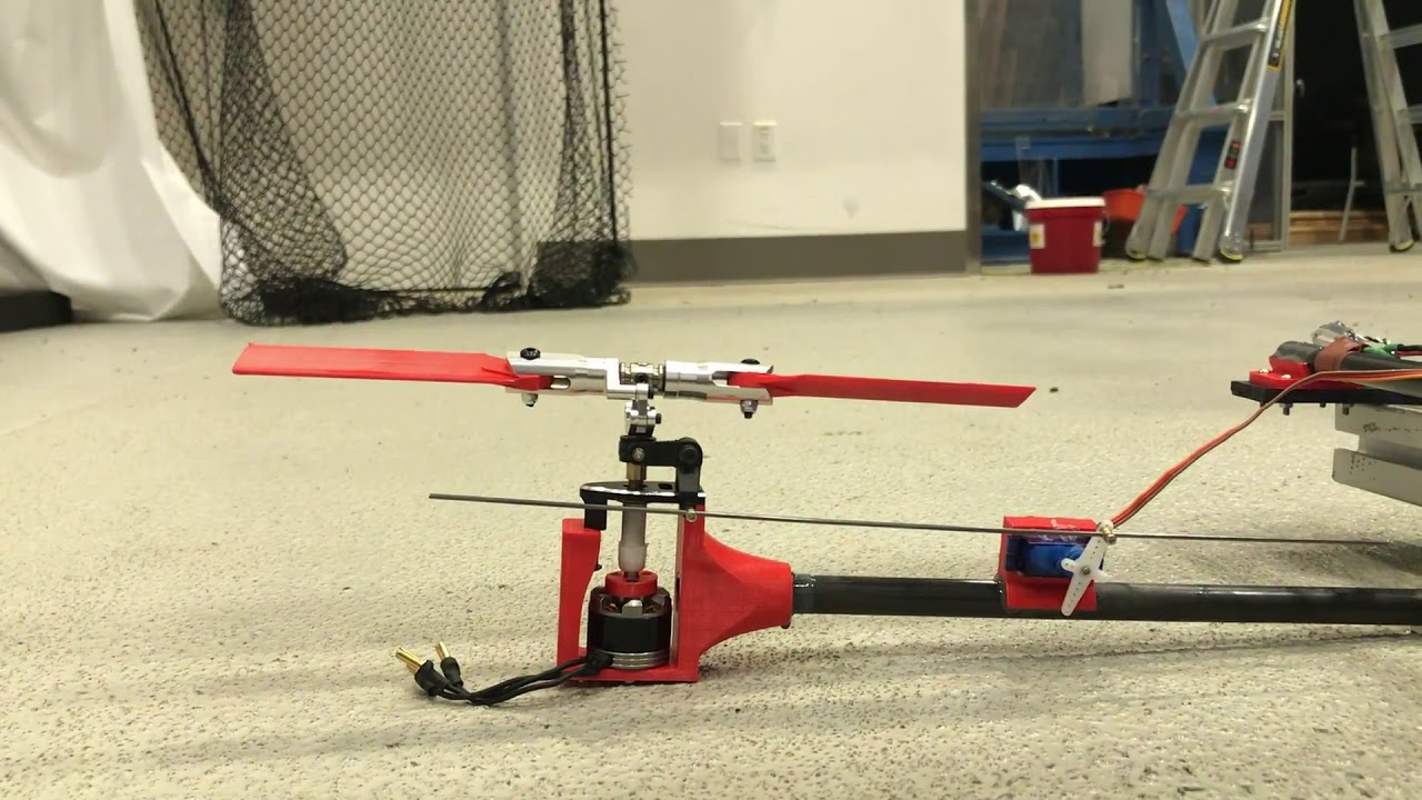 Brushless motor with variable pitch