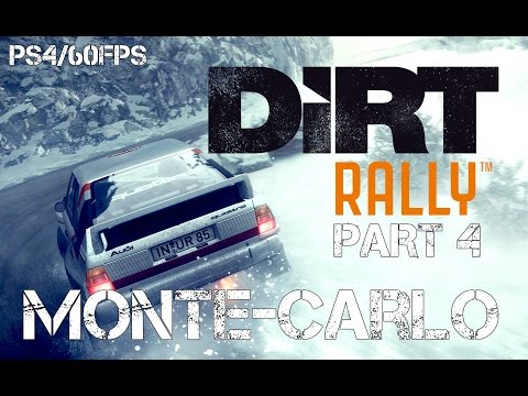 Dirt Rally Career Mode Lets Play Walkthrough Part 4 Monaco - Monte Carlo (Console Version)