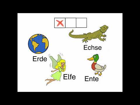 Wir lernen die Vokale kennen - E und e