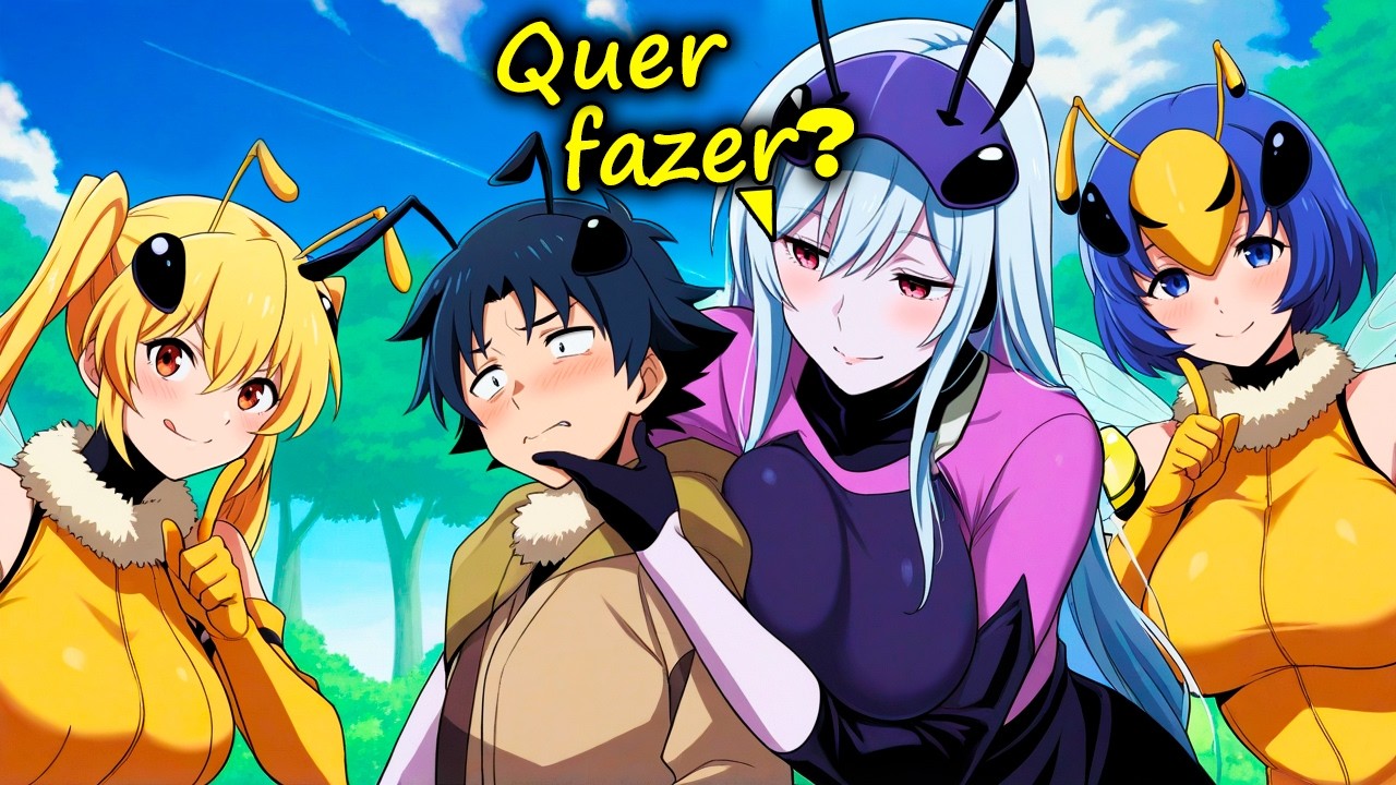 Ele Foi REENCARNADO como REI INSETO, sendo o ÚNICO MACHO da COMEIA com 3947 FÊMEAS - Manhwa Recap