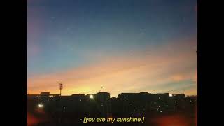 you are my sunshine ☀ - Moira Dela Torre version (Meet Me in St. Gallen OST)