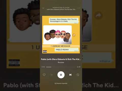 Pablo remix (rvssian,sfera ebbasta,rich the kid,lilbaby,MoneybaggYo)