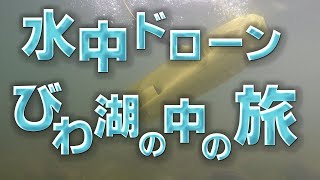 水中ドローンびわ湖の中の旅：近江八幡編