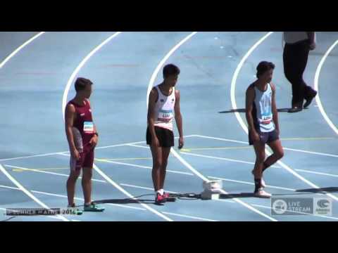 Boys' U15 100m Final | 2016 Australian Junior Athletics Championships