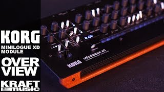 Video thumbnail for Korg Minilogue XD Module - Overview with Nick Kwas by Kraft Music