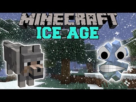 PopularMMOs - Minecraft: ICE AGE (SURVIVE THE EXTREME COLD!) Mod Showcase