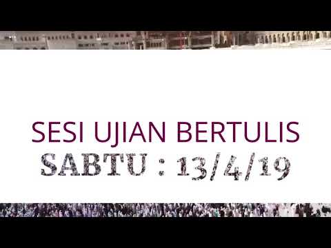 Sesi interview Mutawwif kami.