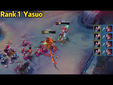 Rank 1 Yasuo: He is TAKING OVER Super Server High Elo with Yasuo!