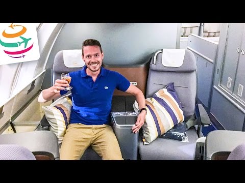 Lufthansa Business Class 747-8 Upperdeck | YourTravel.TV