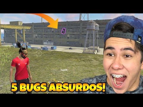 FIZ OS 5 MAIORES BUGS DA HISTÓRIA DO FREE FIRE E NÃO ACREDITEI!!!!
