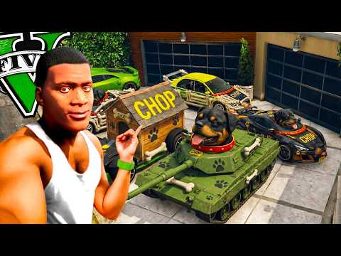 ФРАНКЛИН ЧОПТЫҢ ҚҰПИЯ КӨЛІКТЕРІН ТАПТЫ (GTA V)