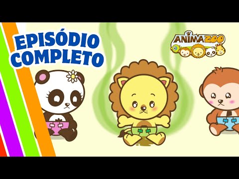 KAKO Virou Bebê! 👶💩  Desenho Animado Educativo ♫ Animazoo Kids 🦁🐼🦒🦜🐵
