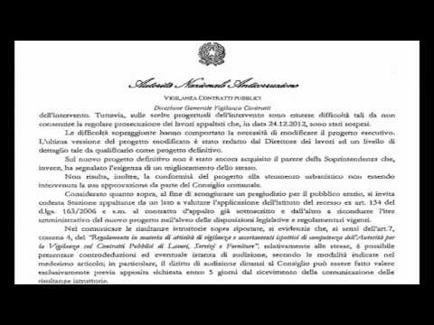 ONDA TG 08.11.2014 - PONTE VIA GORIZIA   PROGETTO DA RIFARE