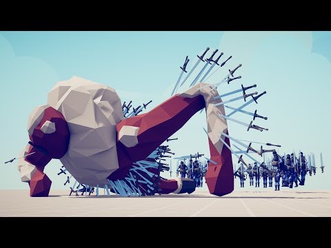 30x SWORDCASTERS vs EVERY UNIT - Totally Accurate Battle Simulator TABS