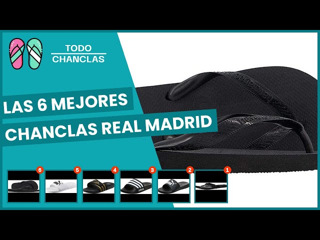 Vídeo relacionado con CF Real Madrid Chanclas para Niños, Clásicas y Ligeras, Diseño Club de Fútbol, Sandalias de Verano, Regalo, Talla EU 28/29 | Azul