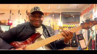 Video thumbnail for CORT GB FUSION 5 bass guitar - Absolute Powerhouse of a Bass 🔥 by Kingsley Udofa
