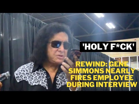 Gene Simmons Nearly Fires Employee During Interview (2018)