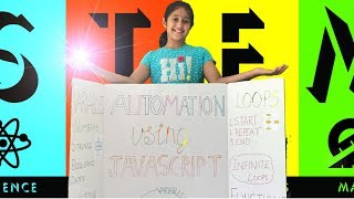 Automation Using JAVASCRIPT | STEM Fair Coding Project